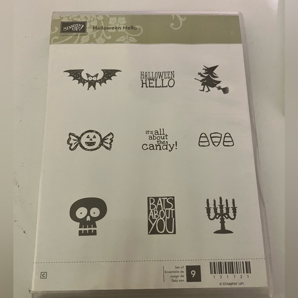 Stampin' Up! Halloween Hello Stamp Set
